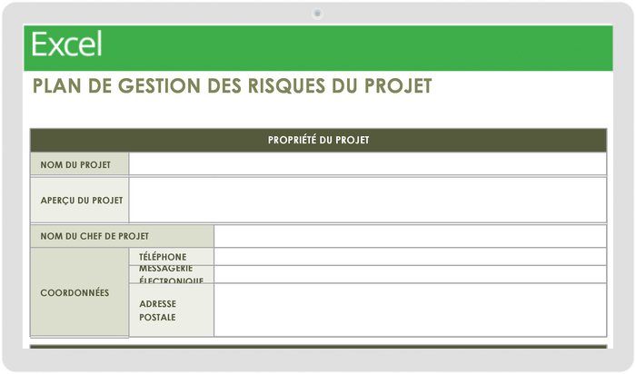 Plan de gestion des risques du projet